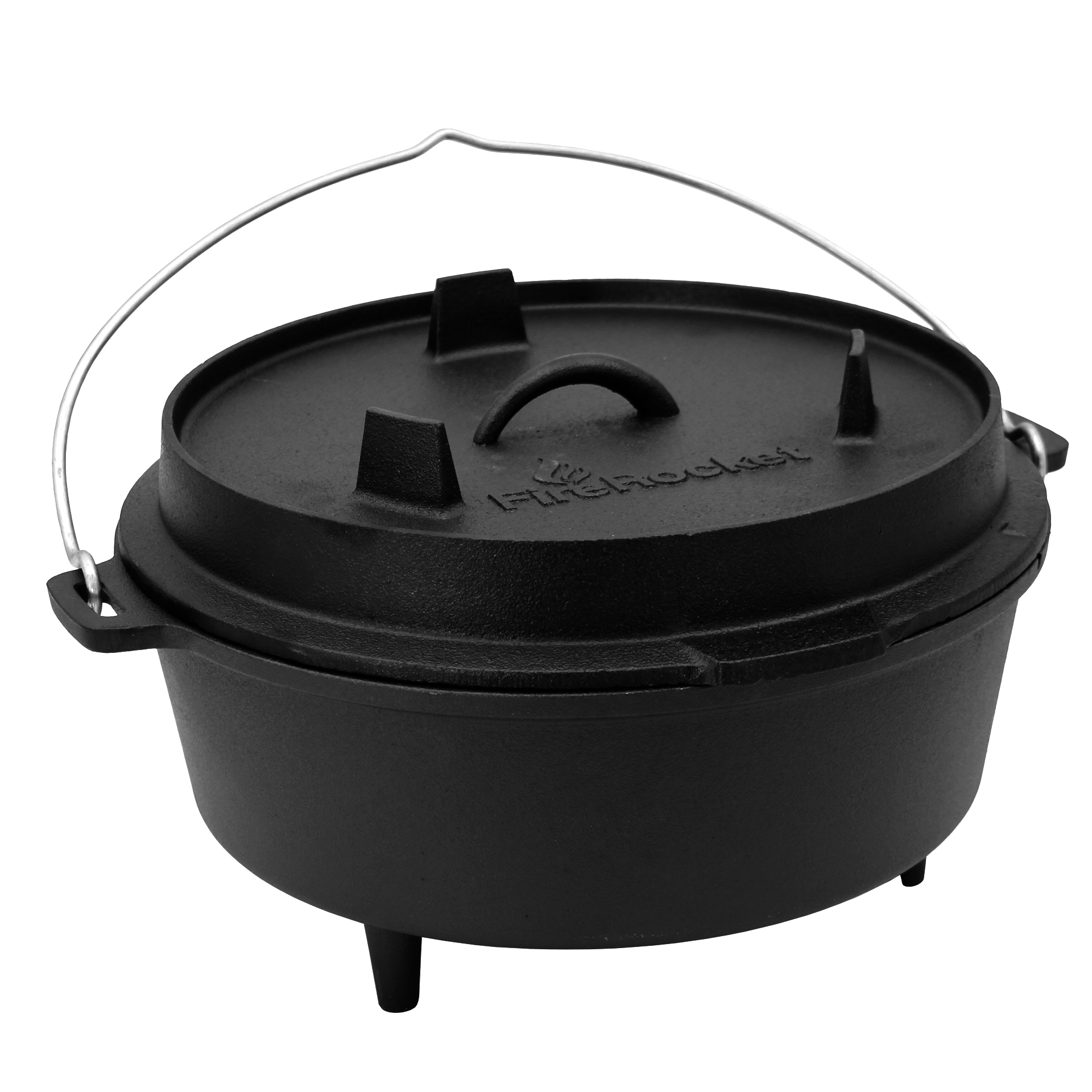 FireRocket Dutch Oven 6qt 5,5 l mit Füßen FireRocket Dutch Oven 6qt 5,5 l mit Füßen