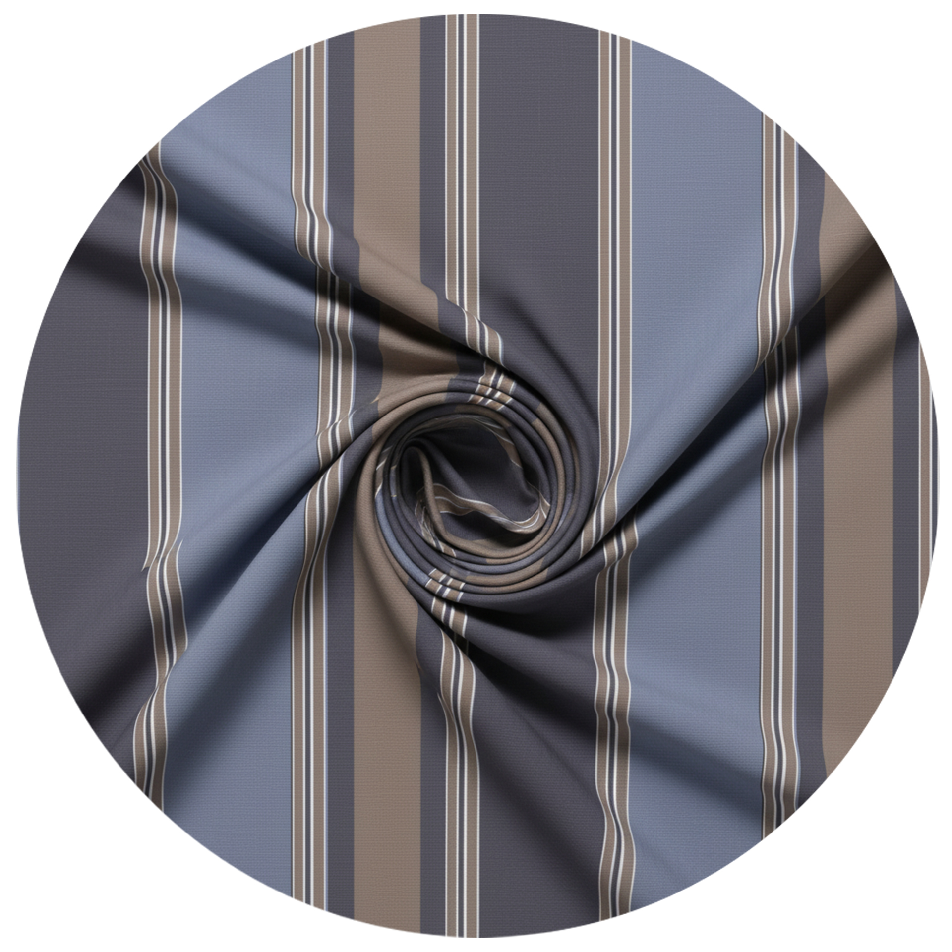 Webavita Strandkorbbezug Blau Grau Webavita Strandkorbbezug Blau Grau