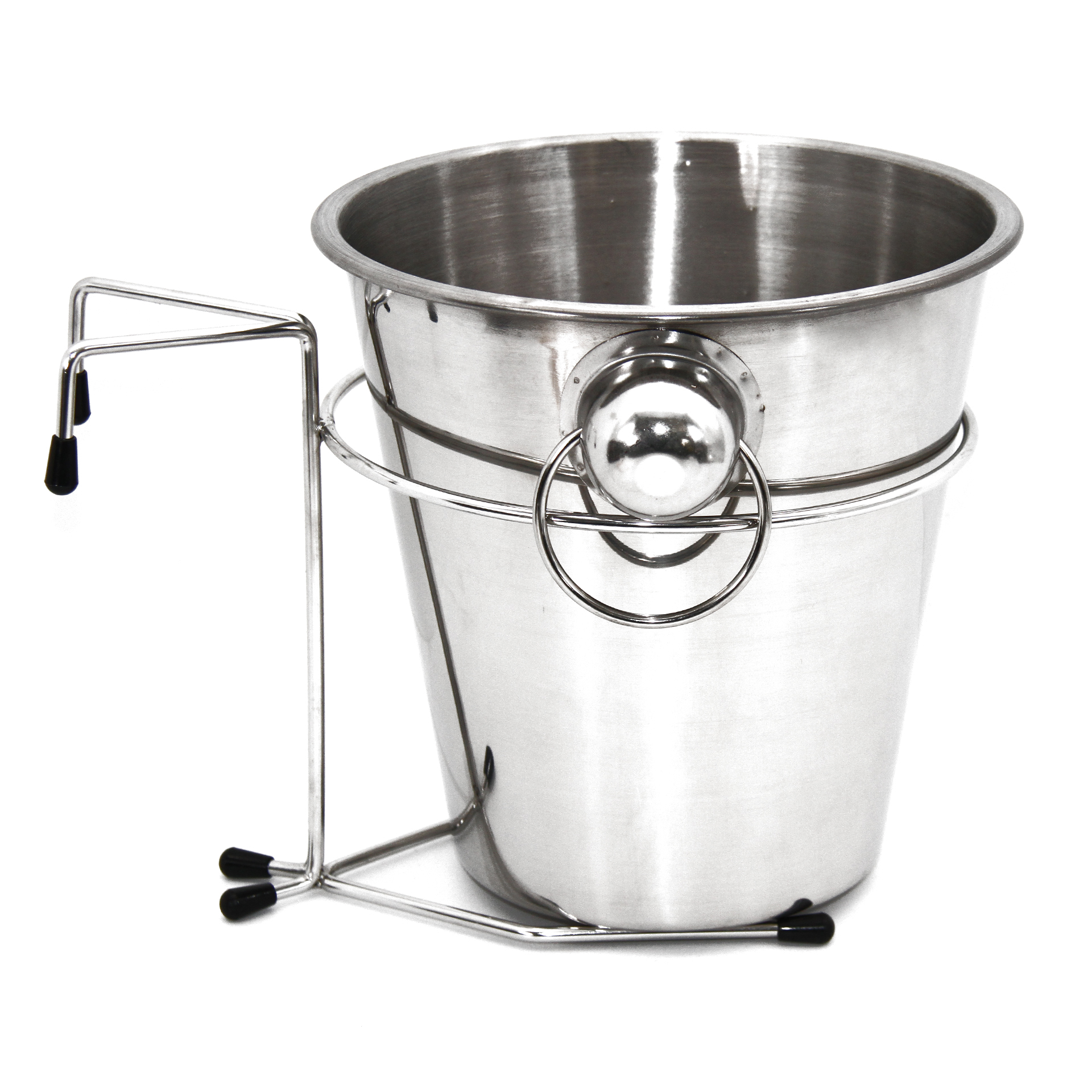 intergrill Champagner Sekt Kübel Edelstahl mit Halterung intergrill Champagner Sekt Kübel Edelstahl mit Halterung