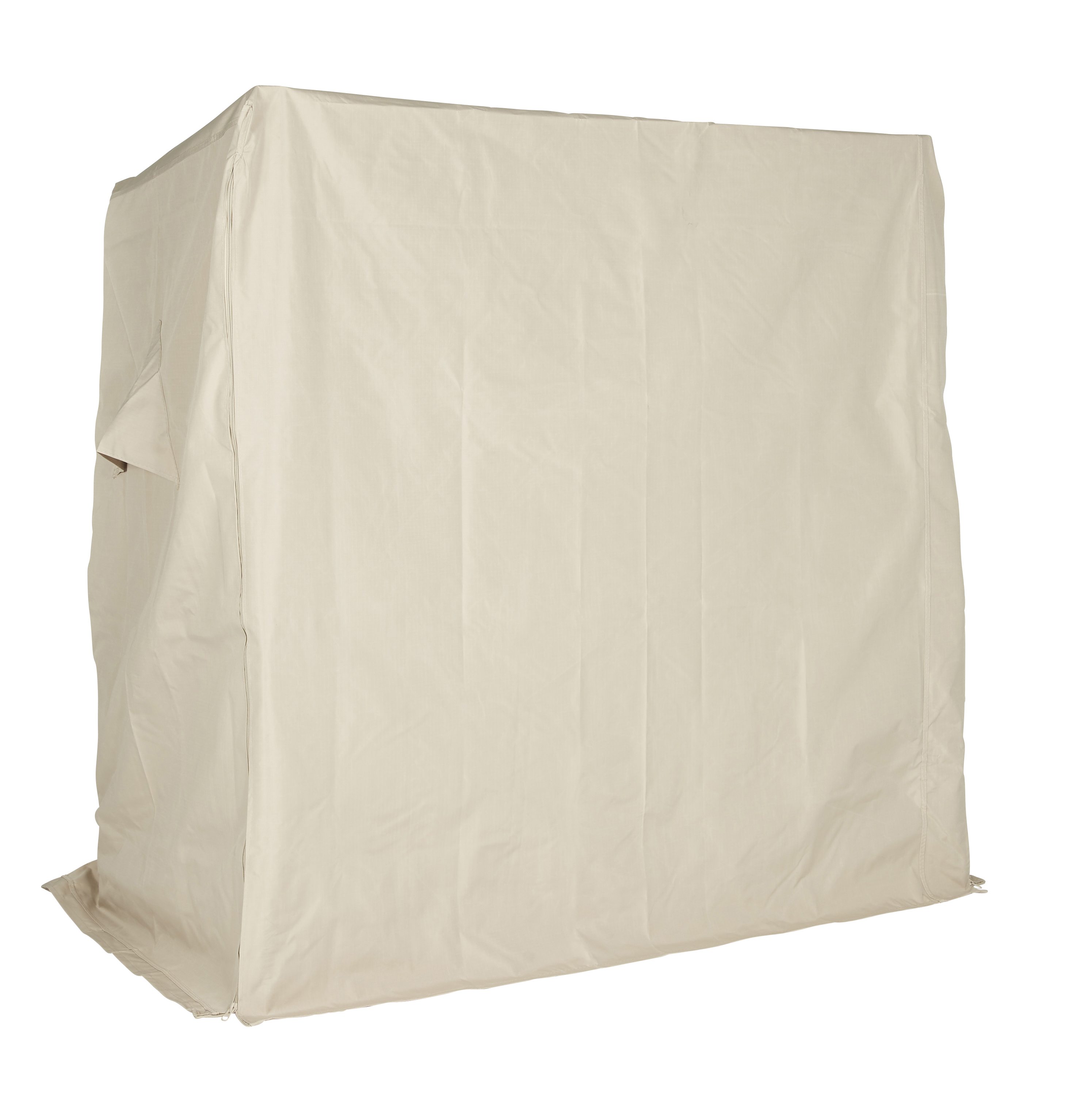 Webavita Strandkorb Schutzhülle XL Beige 155 x 155/145 x 90 cm